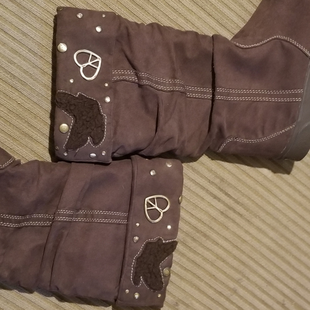 Mid calf boots
